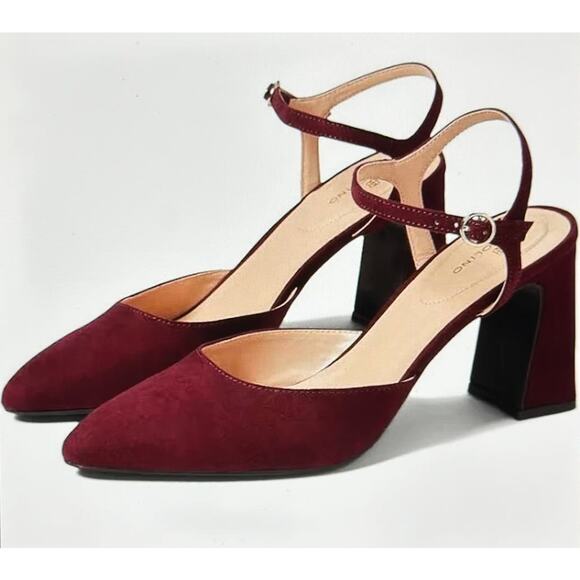 Bandolino Kolby 2 Block Heel - Plumberry - size 9.5 - Picture 1 of 5